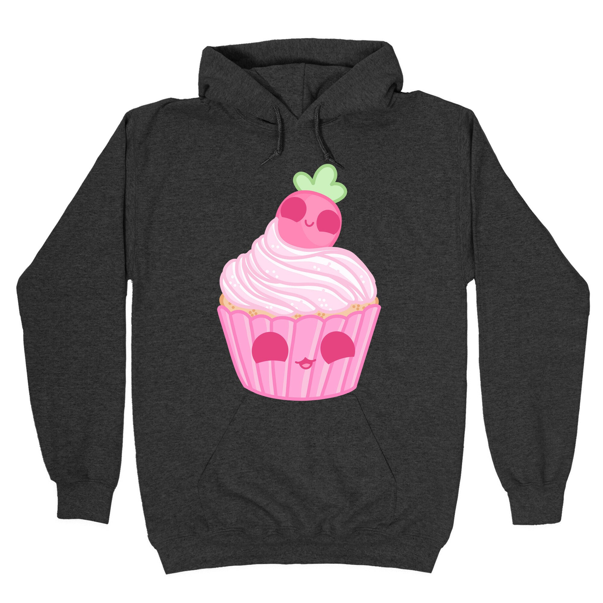 Kawaii Strawberry Cupcake Hoodie